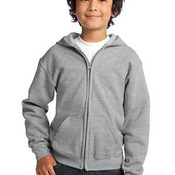 Youth Heavy Blend ™ Full Zip Hooded Sweatshirt