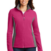 Ladies Colorblock Value Fleece Jacket