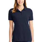 Ladies Ring Spun Pique Polo