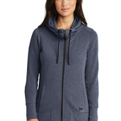 ® Ladies Tri Blend Fleece Full Zip Hoodie