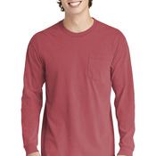 Heavyweight Ring Spun Long Sleeve Pocket Tee