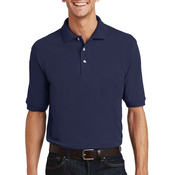 Pique Knit Polo with Pocket