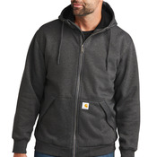 Midweight Thermal Lined Full Zip Sweatshirt