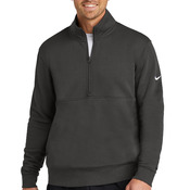 Club Fleece Sleeve Swoosh 1/2 Zip